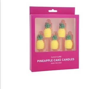 Sunnylife pineapple 🍍 cake candles New